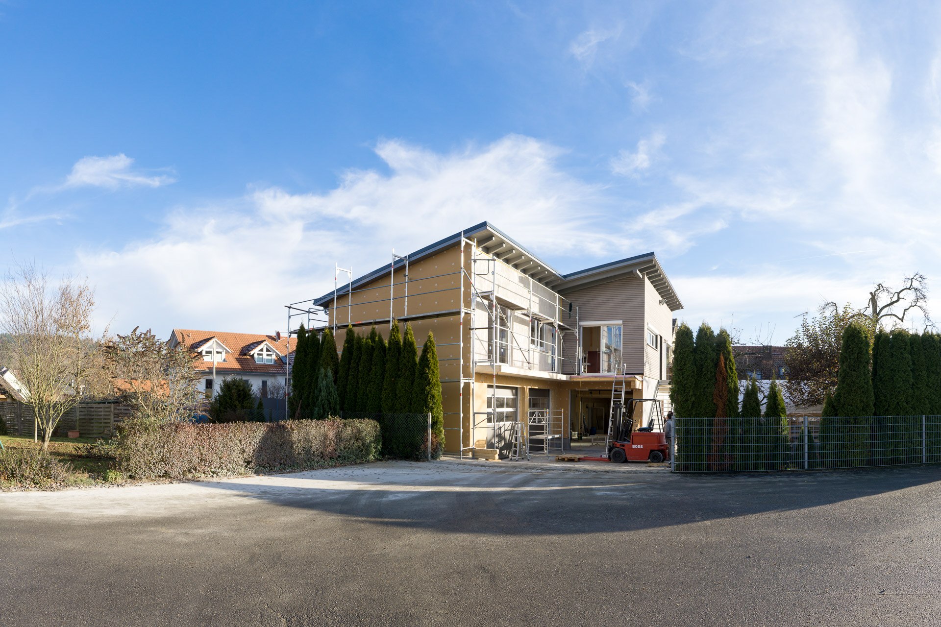 Holzhaus Fassade