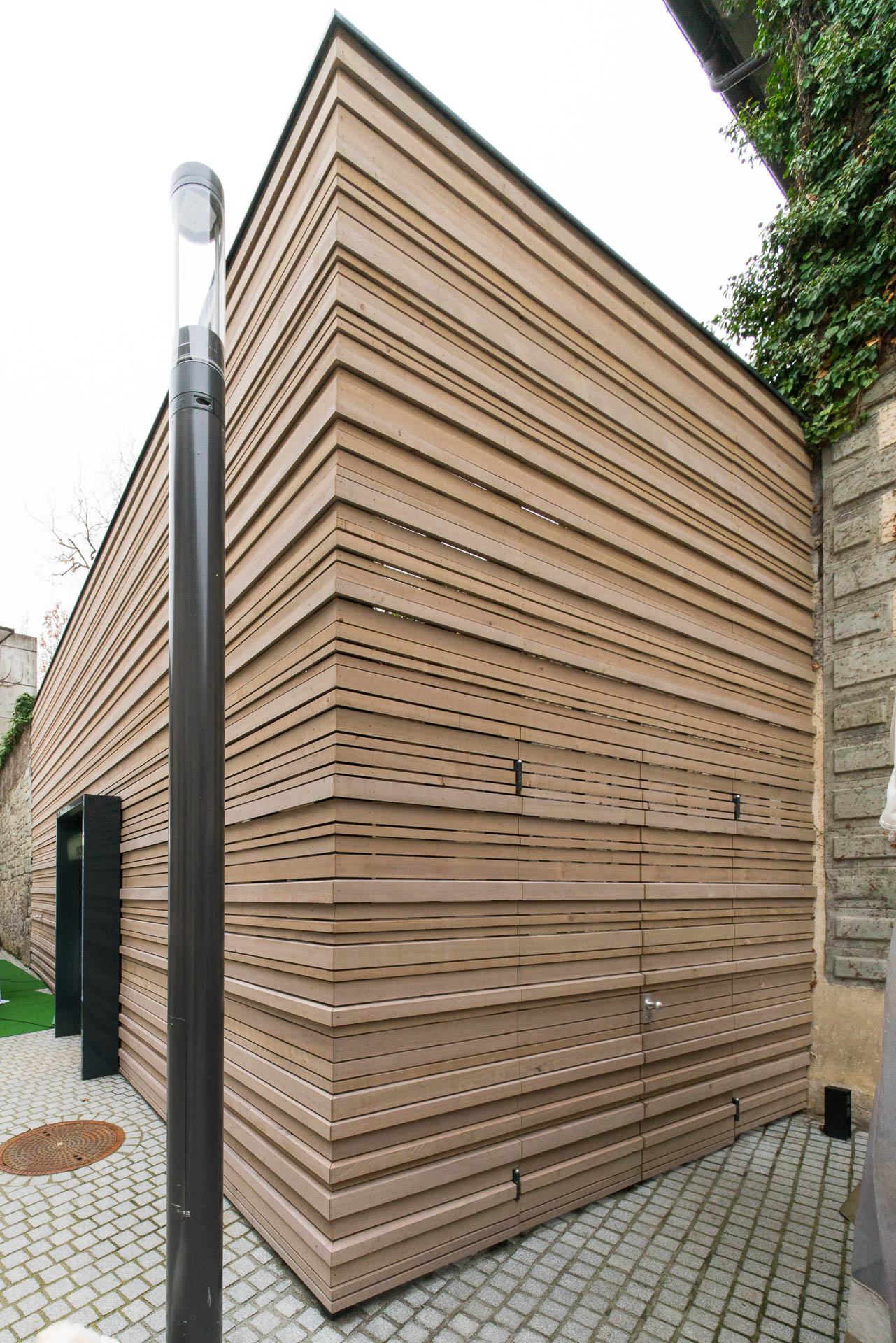 Holzfassade